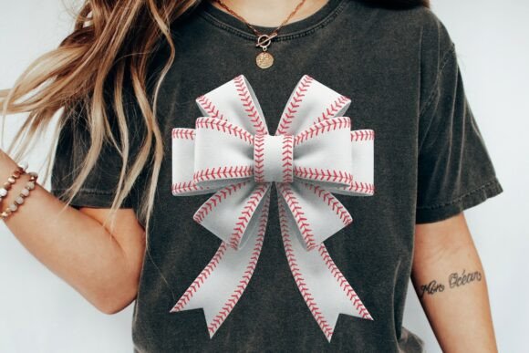 Download Baseball Coquette T-shirt Design PNG_177 - Premium Resources