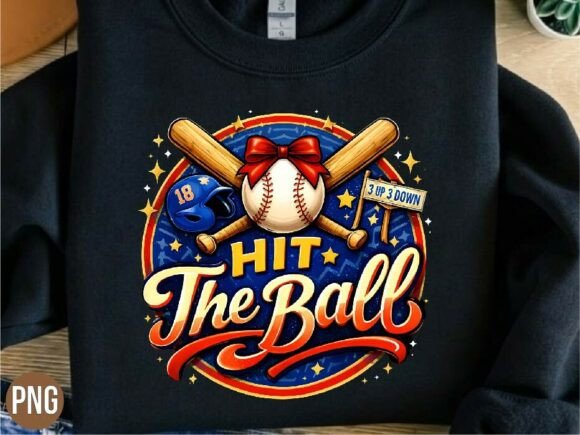 Download Hit the Ball Baseball Coquette PNG SHIRT - Premium Resources